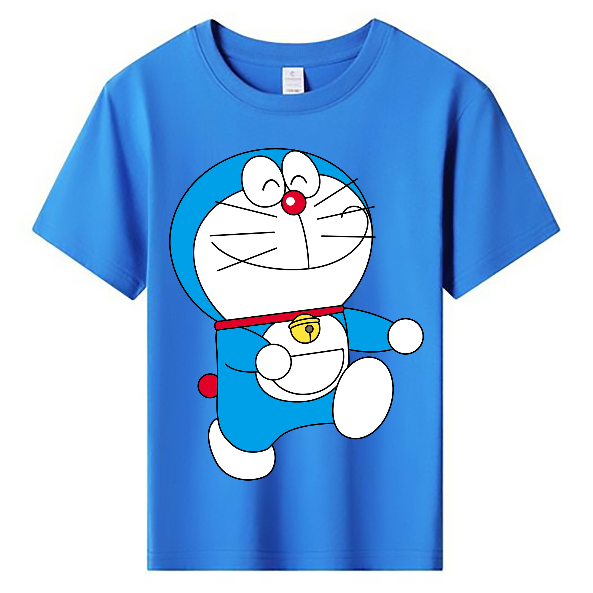 （画像用） ドラえもん Doraemon 綿100％キッズTシャツ（フロントプリント）